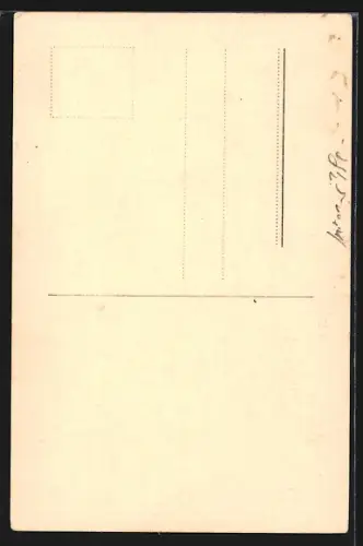 AK Karl Ludwig Diehl und Käthe von Nagy, Portrait