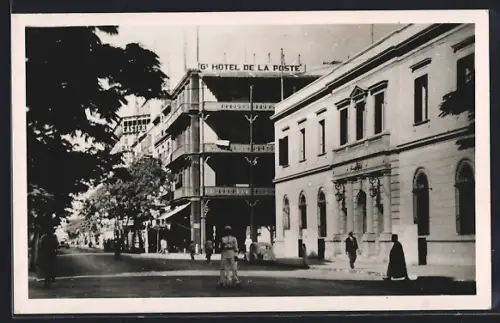 AK Port Said, Egyptian Post Office, Hotel de la Poste