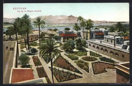 AK Assuan, Vue de la Pension Neufeld