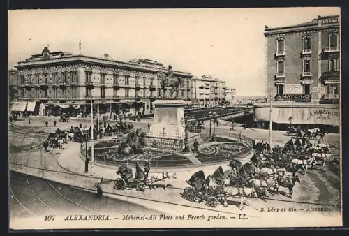 AK Alexandria, Mehemet-Ali Place and French garden