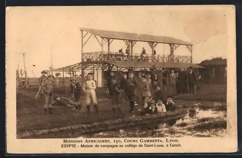 AK Tantah, Maison de campagne au collège de Saint-Louis