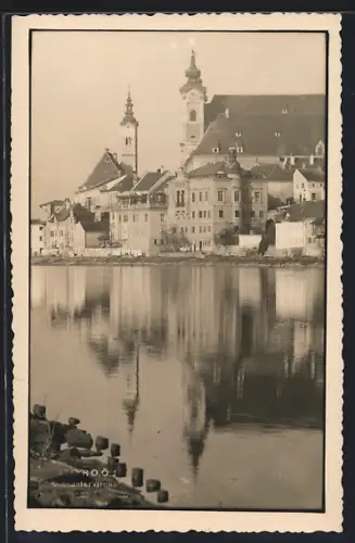 AK Steyr /O.Ö., Ansicht der Michaelerkirche
