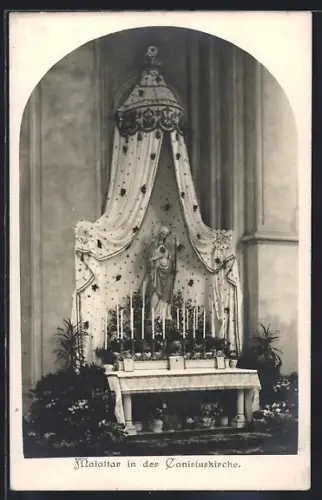 AK Wien, Maialtar in der Canisiuskirche
