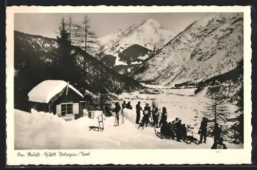 AK Holzgau /Tirol, Am Skilift