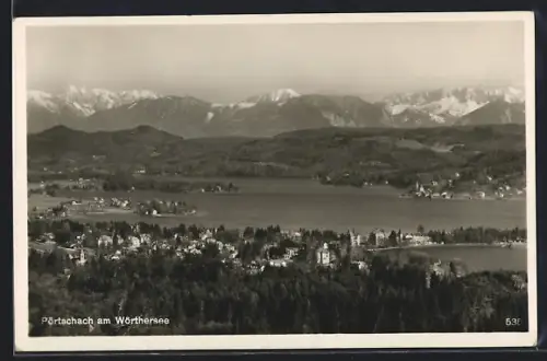 AK Pörtschach am Wörthersee, Teilansicht