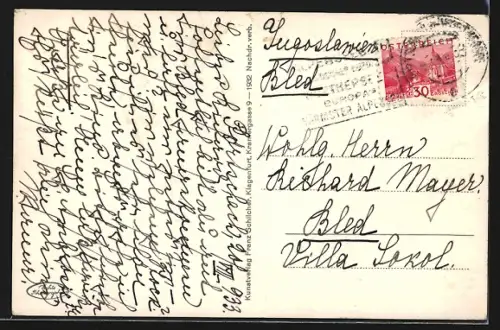 AK Pörtschach am Wörthersee, Teilansicht