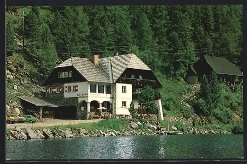 AK Turracherhöhe /Bez. Murau, Cafe-Pension Bauernstubn Fam. Holweg und Müller-Elmau