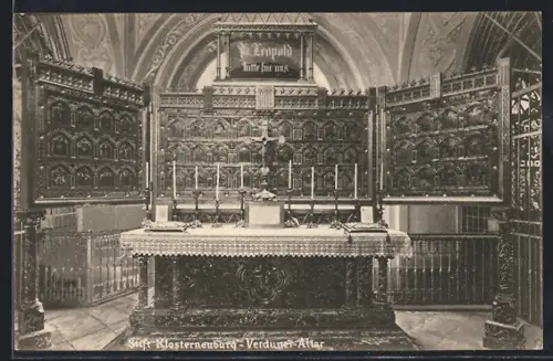 AK Klosterneuburg, Stift Klosterneuburg, Verduner Altar