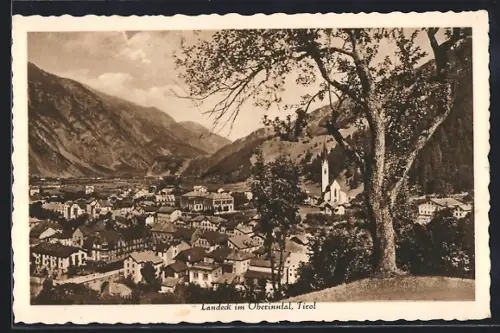 AK Landeck im Oberinntal /Tirol, Gesamtansicht