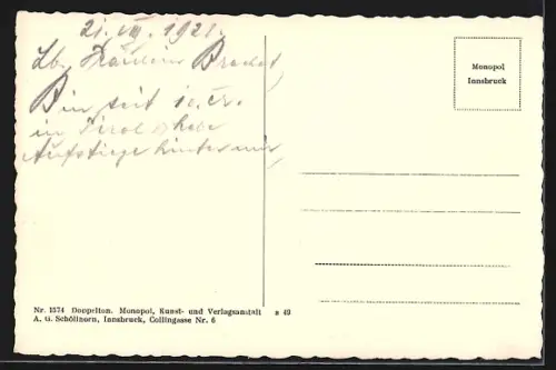 AK Landeck im Oberinntal /Tirol, Gesamtansicht