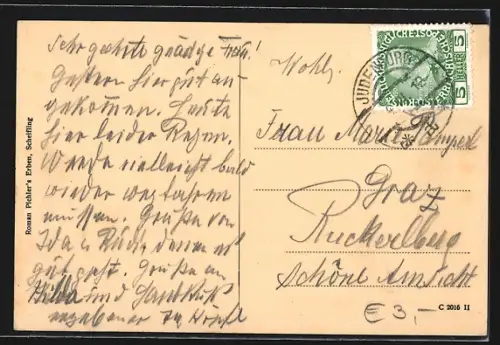 AK Scheifling /Stmk., Schloss Schrattenberg