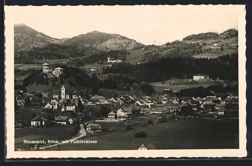 AK Neumarkt /Stmk., Ortsansicht mit Pichlschloss