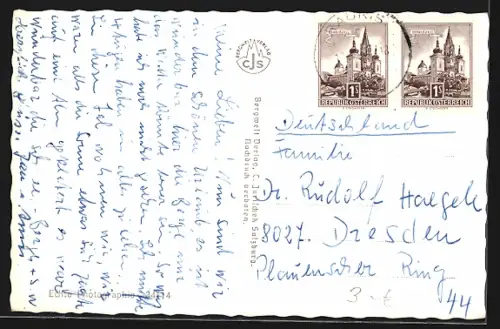 AK Rauris, Wörth, Gesamtansicht