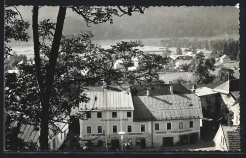 AK Greifenburg /Kärnten, Gasthof-Fleischhauerei Rossmann-Leitner