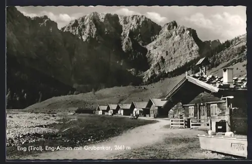 AK Vomp /Tirol, Eng-Almen mit Grubenkar