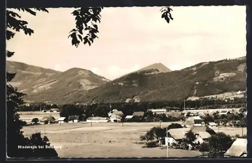 AK Anif bei Salzburg, Niederalm aus der Vogelschau