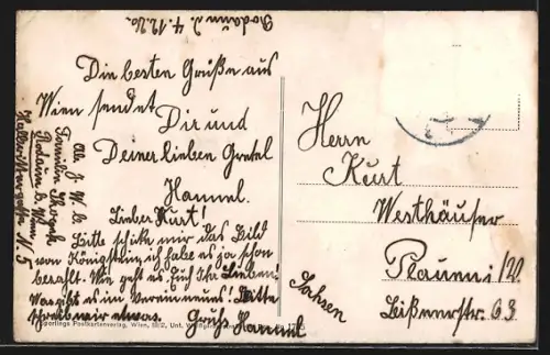 AK Wien-Rodaun, Panoramablick auf den Ort