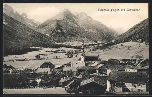 AK Fulpmes, Blick gegen die Gletscher
