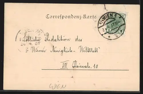 AK Wien-Währing, Pensionat St. Ursula, Gentzgasse 18