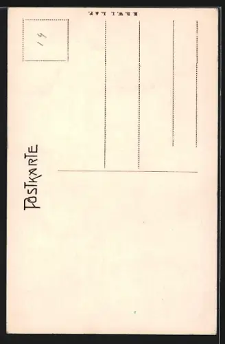 AK Wien, Illuminierter Stephansdom aus der Vogelschau