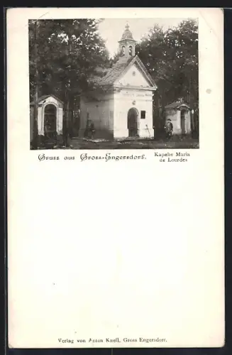 AK Gross-Enzersdorf, Kapelle Maria de Lourdes