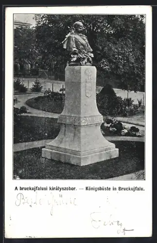 AK Bruckujfalu, Die Königsbüste