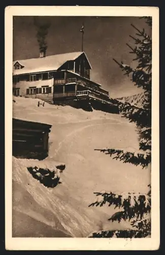 AK Riezlern /Kl. Walsertal, Dr. Backers Klinik im Winter