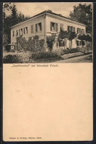 AK Villach, Warmbad, Hotel Josefinenhof
