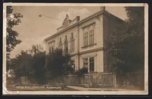 AK Ober-Pullendorf /Burgenland, Gebäudeansicht