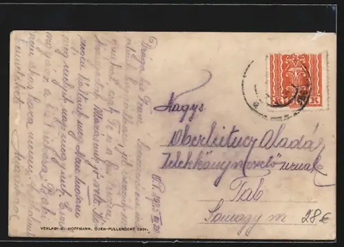 AK Ober-Pullendorf /Burgenland, Gebäudeansicht