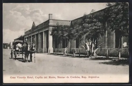 AK Capilla del Monte /Sierras de Cordoba, Gran Victoria Hotel