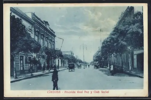 AK Cordoba, Avenida Gral Paz y Club Social