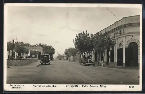 AK Cosquin /Sierras de Córdoba, Calle Buenos Aires