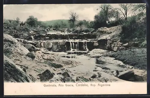 AK Alta Gracia /Cordoba, Quebrada