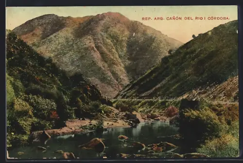 AK Canón del Rio Primero /Cordoba, Panorama