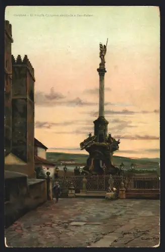 AK Córdoba, El triunfo Columna dedicada a San Rafael