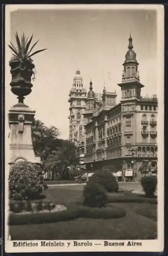 AK Buenos Aires, Edificios Heinlein y Barolo