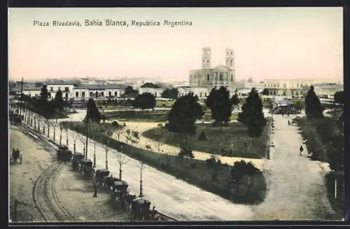 AK Bahia Blanca, Plaza Rivadavia