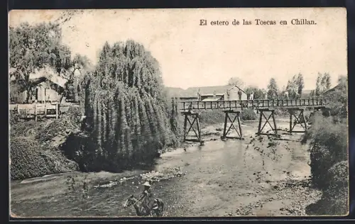 AK Chillan, El estero des las Toscas en Chillan