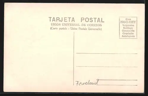 Foto-AK Tierra de Fuego, Canal Smith Magallanes