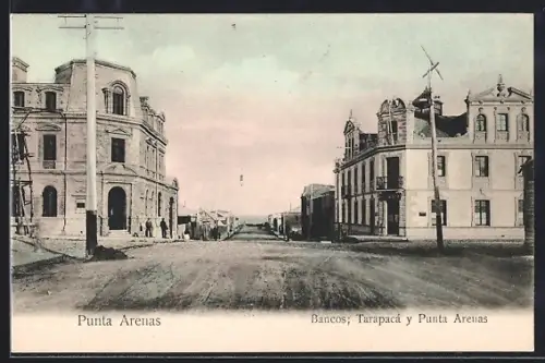AK Punta Arenas, Bancos, Taracapá y Punta Arenas