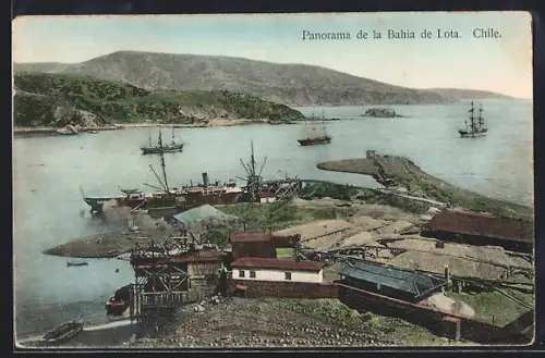 AK Lota, Panorama de la Bahia de Lota