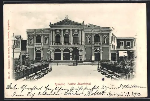 AK Iquique, Teatro Municipal