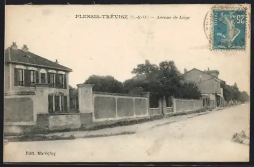AK Plessis-Trévise /S.-&-O., Avenue de Liège