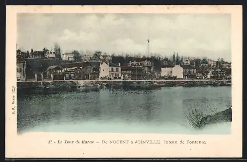 AK Joinville, Le Tour de Marne, Coteau de Fontenay