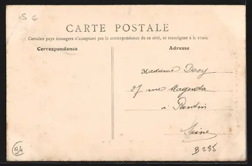 AK Villiers-sur-Marne, Porte de Coeuilly, ancienne entrée du Château