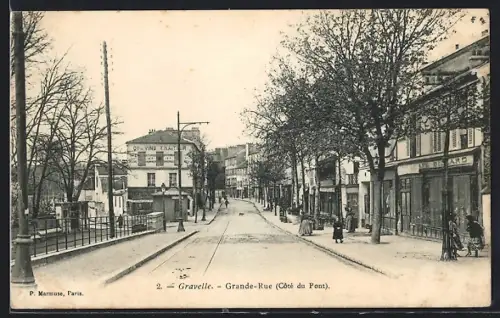 AK Gravelle, Grande-Rue, Côté du Pont, Strassenpartie