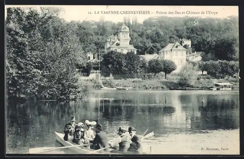 AK La Varenne-Chennevières, Pointe des Iles et Château de l`Etape