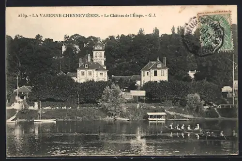 AK La Varenne-Chennevières, Le Château de l`Étape