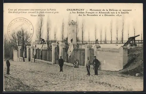 AK Champigny, Monument de la Défense